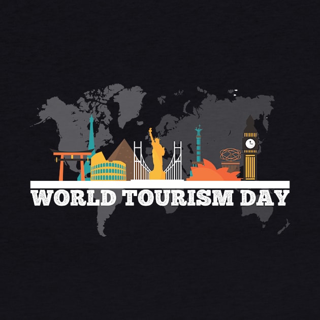 World Tourism Day - Take The Map & Travel With Your Buddies by mangobanana